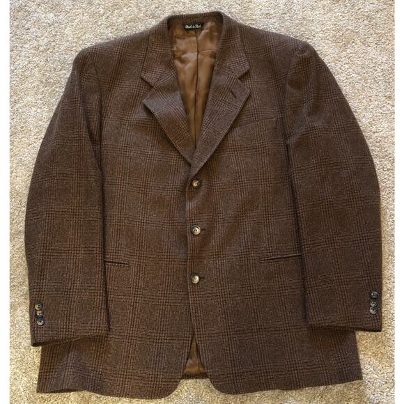 Vito Rufolo Other - Vito Rufolo‎ Men's Blazer Sport Coat 46 LN Mens Silk Wool Jacket Made In Italy